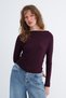 Kayık Yaka Basic Blouse B1888 - 5