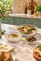Santos - Set of 3 Glass Salad Bowls 18-23-26 cm Fruit Bowl and Serving Bowl - 4