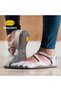 Vibram Five-Finger Barefoot Footwear for Ladies, Soft Anti Slip Sole Indoor Trainers for Yoga Pilates Dancing General Fitness, VSOUL, Grey - 4