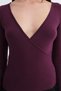 Double-Breasted Collar Long Sleeve Blouse B1185 - 3