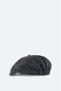 Men's Gray Wool Blend Plaid Cap Hat A52Y9204 - 2