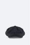 Men's Navy Blue Wool Blend Patterned Cap Hat A52Y9205