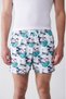 Men's Multicolour Quick Drying Printed Standard Size Swimsuit Swim Shorts E003802 - 4