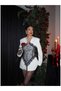 Lace Detailed Padded Shoulders Jacket