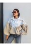 Lace Embroidered Balloon Sleeve Jacket