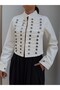 Slim Fit Buttoned Denim Jacket - 2