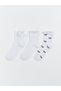 I Bow Detailed Girls' Socks 3-Piece Set from Freezen Store - 2