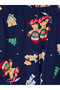 Özmarka New Season Red New Year Themed Boys' Pajama Set - 6