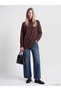Sparkling Choices from Shining Store Half Fisherman Roba Collar Loose Fit Women's Knitwear Tunic - 3