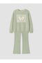 Quality Pieces from Çelebi Store: Girls' Leggings Set with Lace Detail - 4