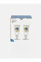 Sparkling Choices from Shining Store 2-Piece Printed Glass Water Cup 180 ml - 3