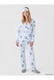 Peak New Season Women's Pajama Set with Lilac Pattern.