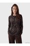 Sparkling Choices from Shining Store Zero Roba Collar Embroidered Blouse - 2