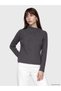 Sparkling Choices from Shining Store Asymmetrical Fisherman Roba Collar Women's Knitwear Sweater