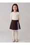 Timeless Clothing & Timeless Choices Girls' Lace Detailed Skirt and Pantyhose