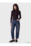 Özmarka New Season Indigo Rebel Petite Barrel Jean