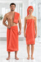 100% Cotton 70X140 Bath Towel 550 Gr High Absorbent Soft Texture