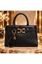 Women's 4-Piece Luxury Bag Set – Large Hand and Shoulder Bag, Mini Crossbody Bag, Portfolio Bag, and Wallet Combination - 8