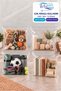 35X40+5 cm 500 Pieces Transparent Gelatin Tape Bags |   Dowry Bag Adhesive Packaging Bag - 5