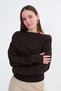 Kayık Neckline Crop Sweatshirt S06044