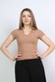 V-Neck Short-Sleeve Top