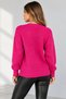 New Season Long Sleeve Button Detailed Women's Knitwear Cardigan 28352 - 3