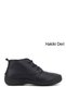 Women's Navy Blue Floater Lace-Up Genuine Leather Comfort Boots