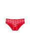 High Waist Lace Bato New Year's Special Collection Red Panties 3-Piece 555 - 4