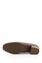 Mink Antique Genuine Leather Blunt Toe Short Thick Heeled Women's Shoes 13312 - 5