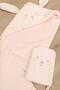 Baby girl cute ears luxury towel set 100% cotton fabric stl6763 - 7
