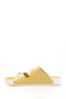 YELLOW Women's Daily Slippers with Heart Buckle 34046 - 5