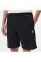 Go-To Embroidered Star Chevron Fleece Unisex Black Shorts - 6