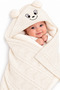Soft and Cute Embroidered 90X90 Welsoft Knitwear Baby Blanket
