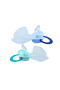 Silicone Pacifier With Protection Cap 6m+ Pack Of 2 - Orthodonfic Pacifier Large, Blue - 4