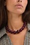 Women's Necklace with Big Beads - 20mm Beads - 4