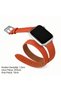 Hermes Watch Band Double Tour Apple Watch Apb0755O-42 mm and 42/44/45/49 mm Compatible