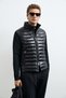 Glen Men's Knitted Goose down Inflatable Coat Black - 2