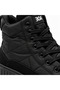 Men's High Black Sole Black Parachute Fabric Skin Detailed Half Ankle Sports Boots - 4