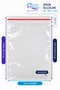 32X40+5 cm 500 Pieces Transparent Gelatin Tape Bags |   Dowry Bag Adhesive Packaging Bag - 2