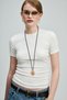 Hilton Women's T-Shirt Off-White - 5