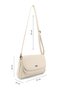 Women's Beige Long Strap Shoulder Bag - 4