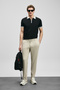 Calep Smart Men's Chino Pants Slim Fit Beige
