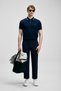Hold Smart Men's Polo T-Shirt Navy Blue - 4