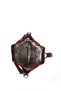 Women's Burgundy Suede Drawstring Shoulder and Backpack - 7