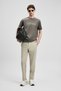 Oscar Modern Graphic T-Shirt Brown - 3