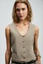 Camilla Women's Vest Mink