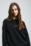 Alıce Women's Knitted Sweatshirt Black - 3