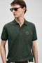 Carter Smart Men's Polo Shirt Khaki - 4
