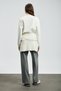 Merry Women's Knitted Sweatshirt Off-White - 6