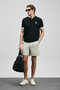 Zane Smart Men's Polo Shirt Black - 3
